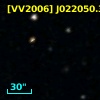 [VV2006] J022050.3-002534