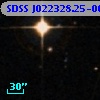 SDSS J022328.25-003329.6