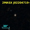 2MASX J02204719-0024148