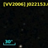 [VV2006] J022153.6-001015