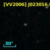 [VV2006] J023016.9-000743