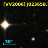 [VV2006] J023658.7-001217