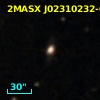 2MASX J02310232-0036334