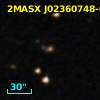 2MASX J02360748-0036516
