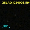 2SLAQ J024003.59-010752.3