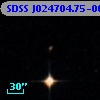 SDSS J024704.75-004353.1