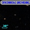 [VV2003c] J024506.7-004442