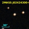 2MASS J02424300-0011157