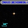 2MASS J02430036-0012228
