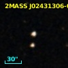 2MASS J02431306-0011320