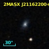 2MASX J21162200+0105050