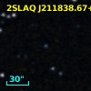 2SLAQ J211838.67+004035.5