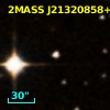 2MASS J21320858+0013287