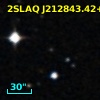 2SLAQ J212843.42+002435.6