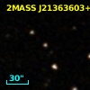 2MASS J21363603+0041038