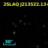 2SLAQ J213522.13+001602.8