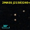 2MASS J21583240+0005406