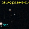 2SLAQ J215949.01+001004.6