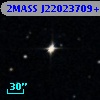 2MASS J22023709+0008266