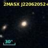 2MASX J22062052+0107155