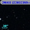 2MASS J22032389+0024061