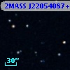 2MASS J22054087+0226085
