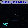 2MASS J22024619+0016541