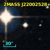 2MASS J22002528+0112419