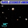 NVSS J215657+003026