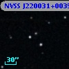 NVSS J220031+003543