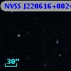 NVSS J220616+002429
