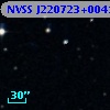 NVSS J220723+004139