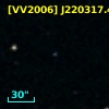 [VV2006] J220317.4+010405