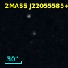 2SLAQ J220555.84+004122.6