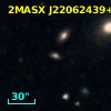 2MASX J22062439+0106455