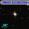 2MASS J22165284+0007224