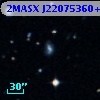 2MASX J22075360+0122310