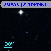 2MASS J22094961+0149242