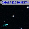 2MASS J22104827+0143038