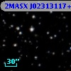 2MASX J02313117+5504361