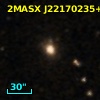 2MASX J22170235+0203055