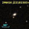 2MASX J22181503+0115169