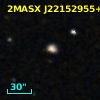 2MASX J22152955+0006574