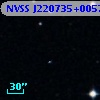 NVSS J220735+005717