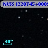 NVSS J220745+000947