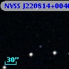 NVSS J220814+004022