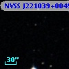 NVSS J221039+004932