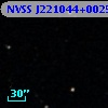 NVSS J221044+002550