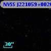 NVSS J221059+002653