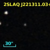 2SLAQ J221311.03+000724.4